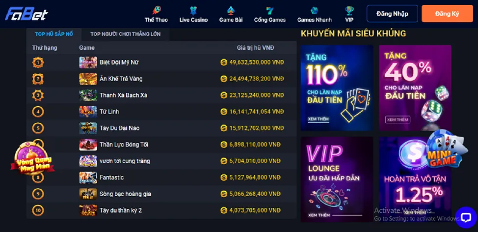 Người chơi đang trải nghiệm game bắn cá bong8899